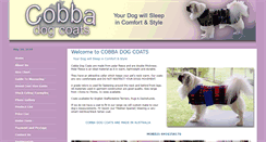 Desktop Screenshot of cobbadogcoats.com.au